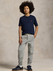 RL Small Pony Embroidered T Shirt - Navy Blue