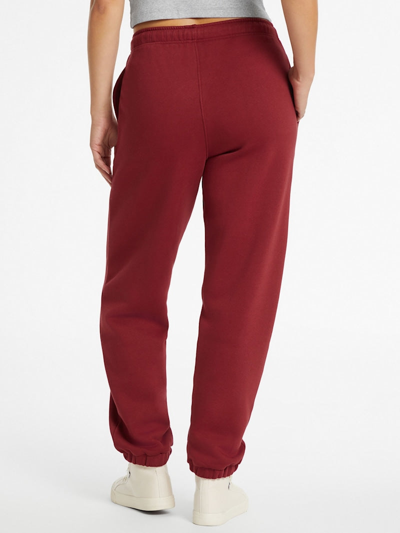 Guess Mini Triangle Jogger Trousers - Burgundy