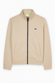 Lacoste Mockneck Full Zipper - Beige