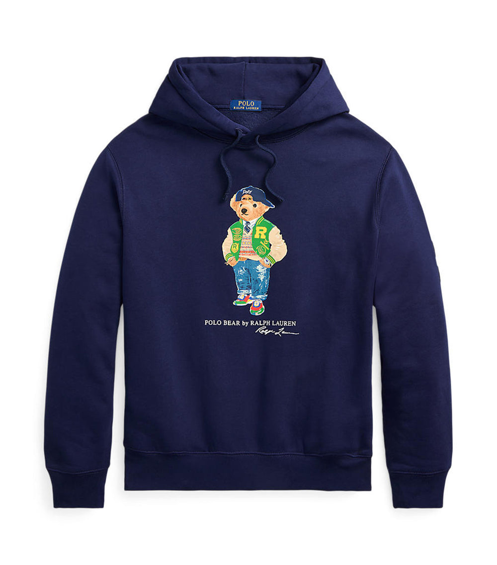 Polo Bear Hoodie - Navy Blue - Brand Store