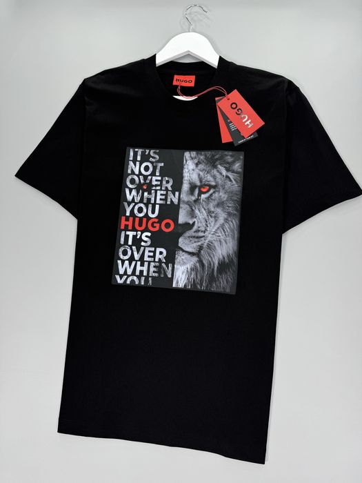 Hugo Lion Graphic Tee - Black - Brand Store