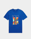 Polo Multi graphic Tee - Blue