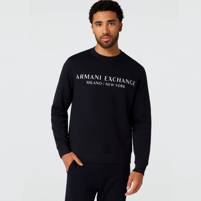 Armani Exchange Milano Sweatshirt - Black