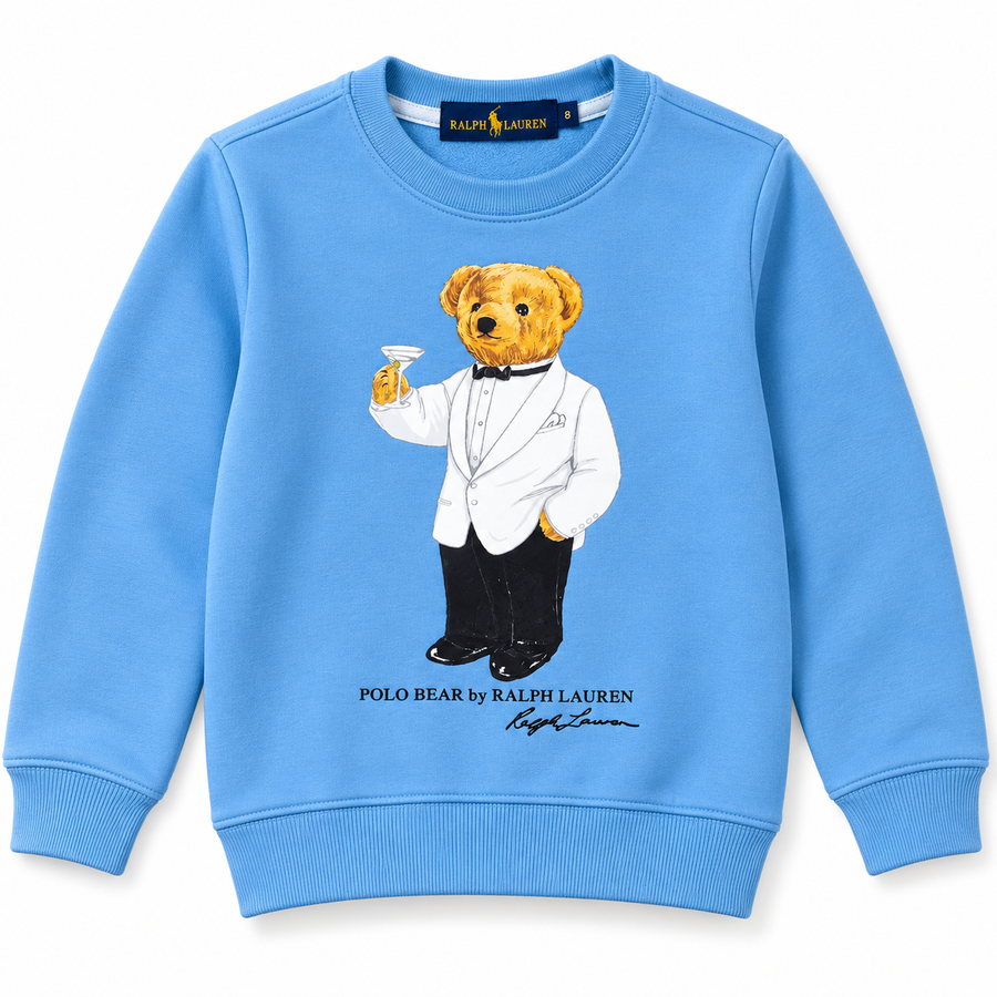 Polo Bear Sweatshirt - Sky Blue