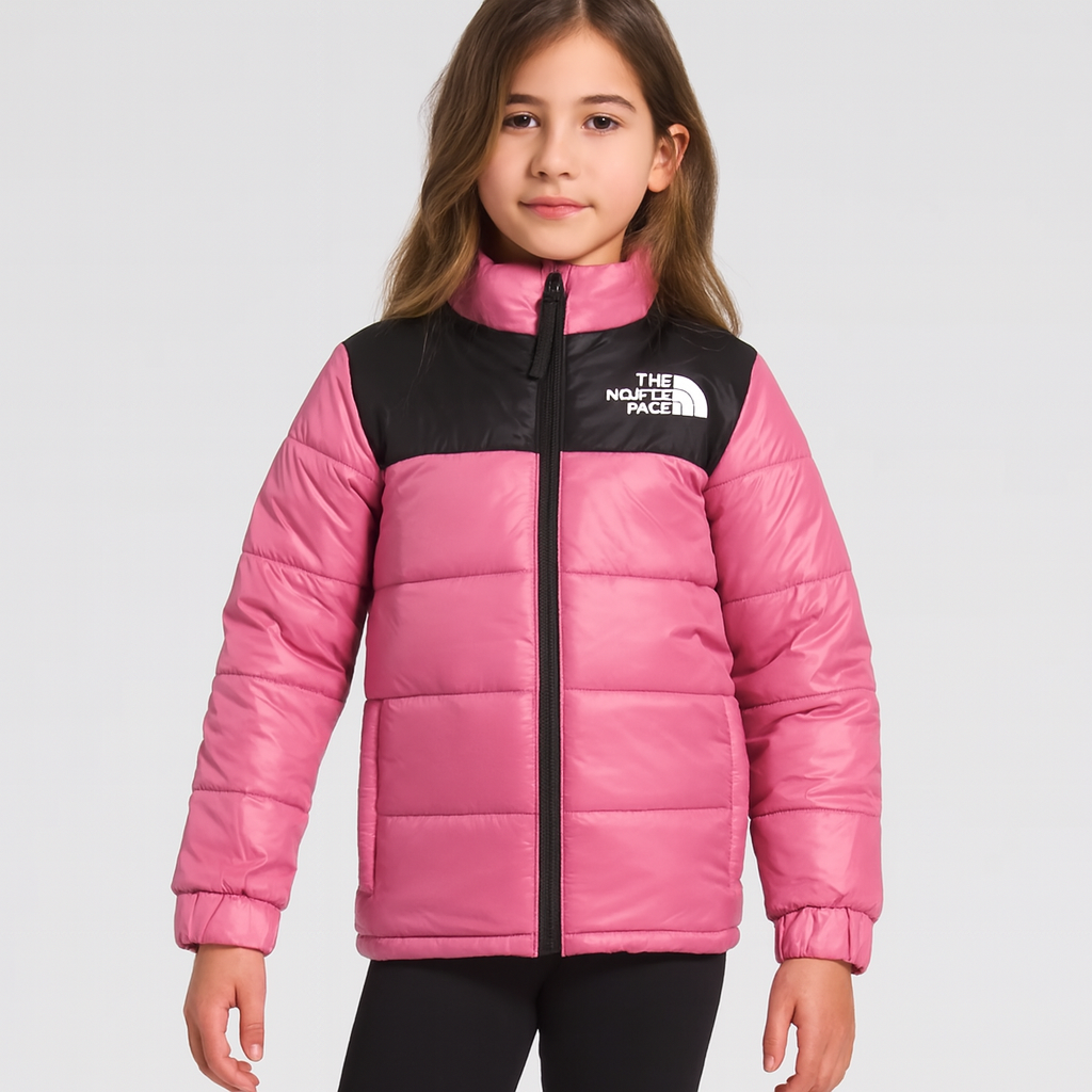 TNF Full Sleeves Kids Puffer - Wild Orchid