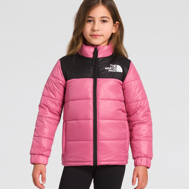 TNF Full Sleeves Kids Puffer - Wild Orchid