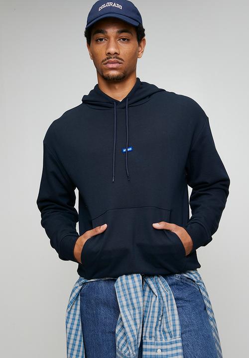 HGO Blue Center Logo Pullover Hoodie