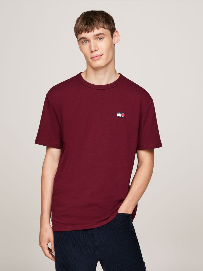 Tommy Badge Logo T Shirts - Brand Store