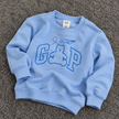 Gap Teddy Bear Graphic Crewneck Sweatshirt - Sky
