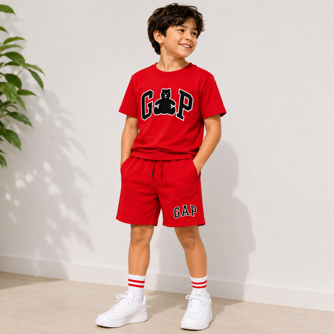 Gap Kids 2 Piece Short Set - Red