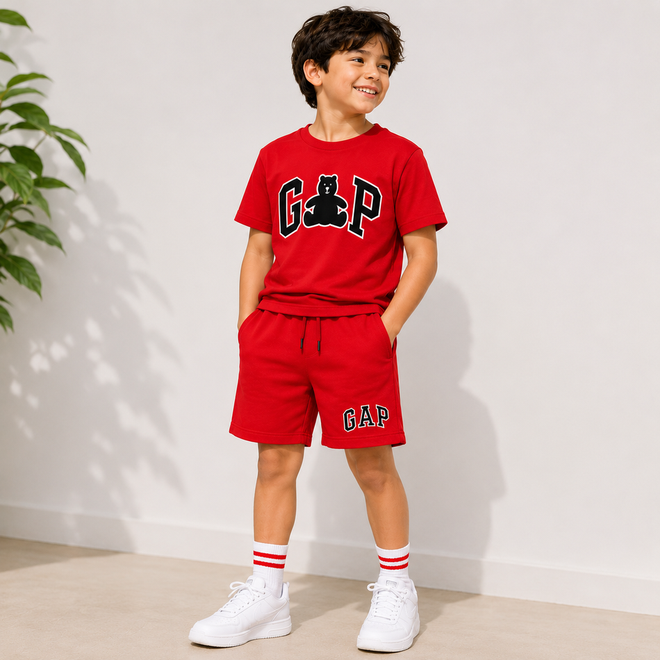 Gap Kids 2 Piece Short Set - Red