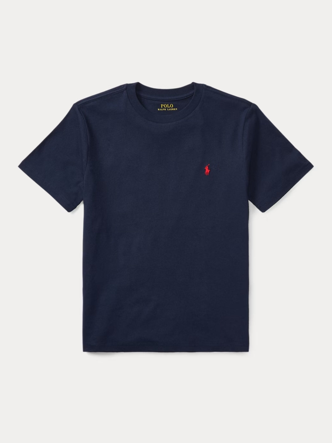 RL Small Pony Embroidered T Shirt - Navy Blue