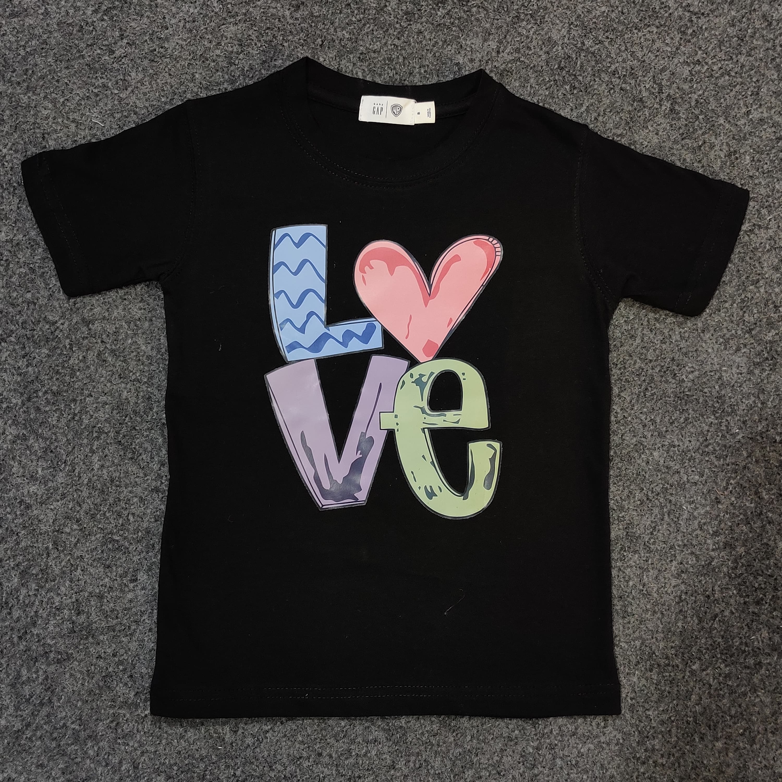 Gap Love Girls Tee - Black - Brand Store