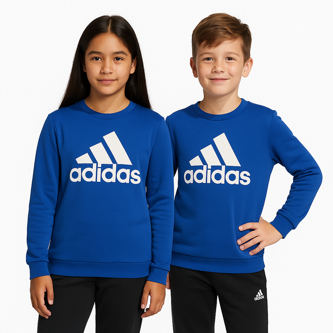 Adid Unisex Kids Sweatshirt - Royal blue