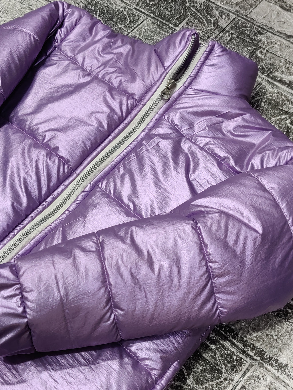 GAP Kids Puffer Jacket -  Purple