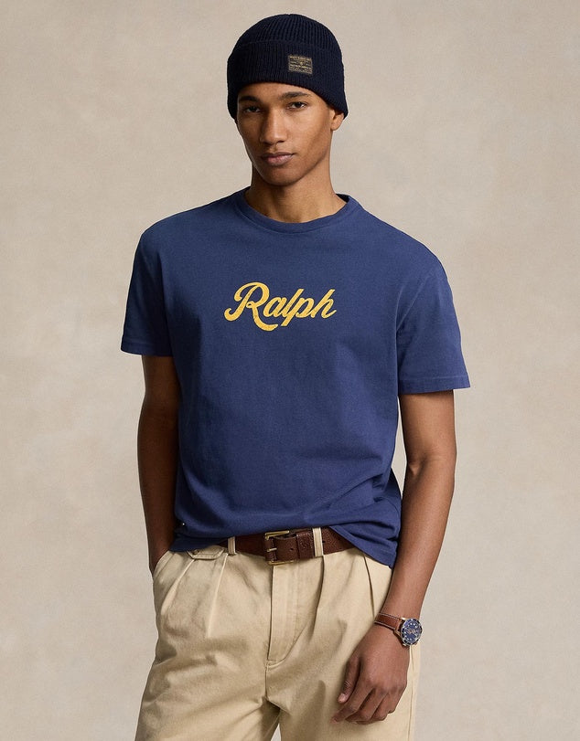 Ralph Printed Cotton Tees - White
