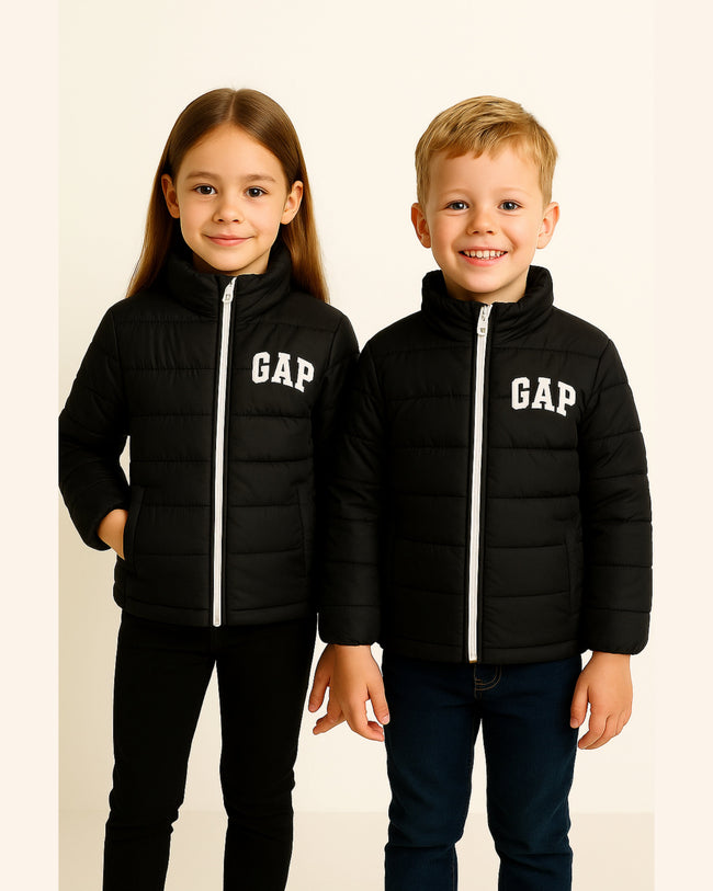 GAP Kids Puffer Jacket - Black