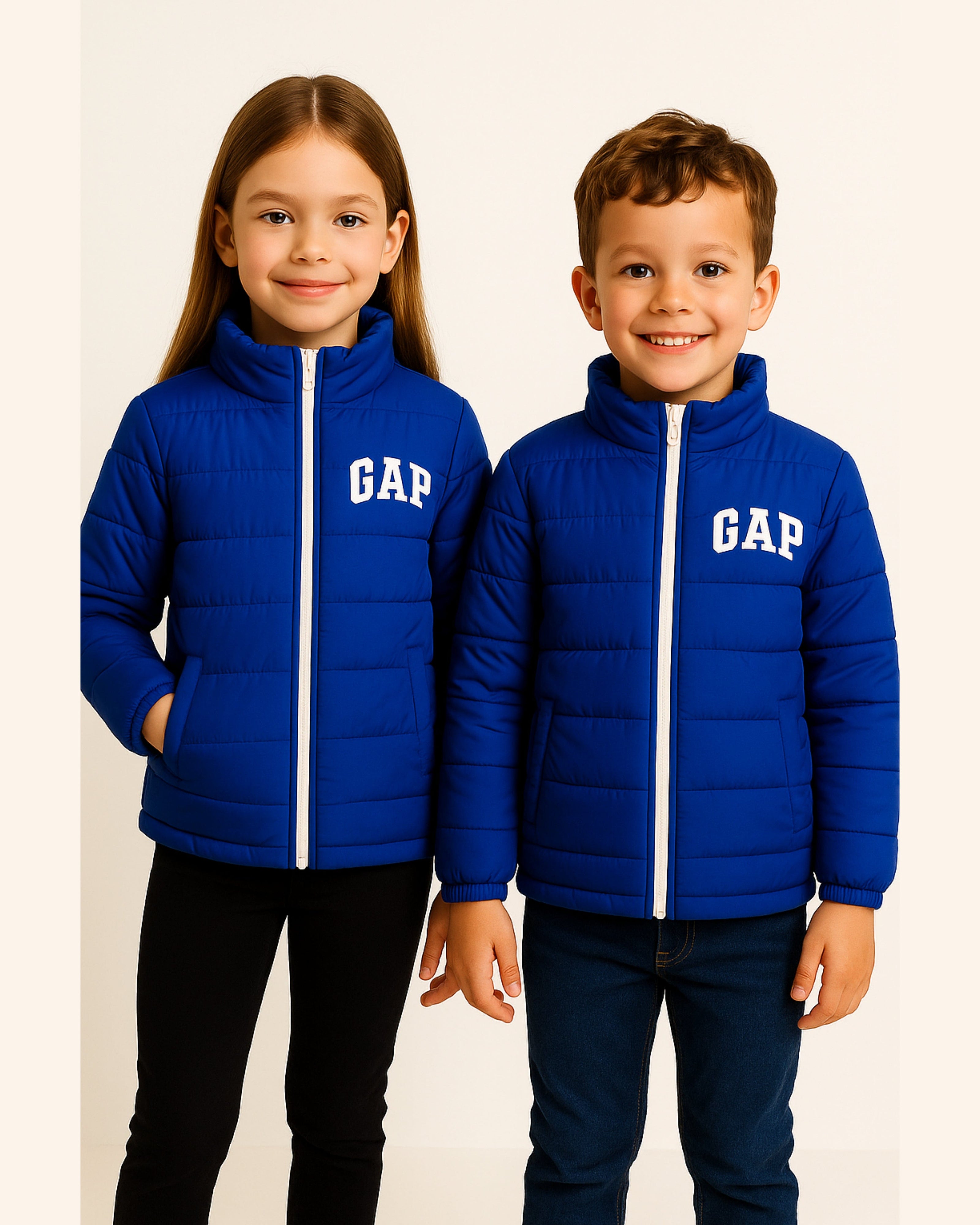 GAP Kids Puffer Jacket - Royal Blue