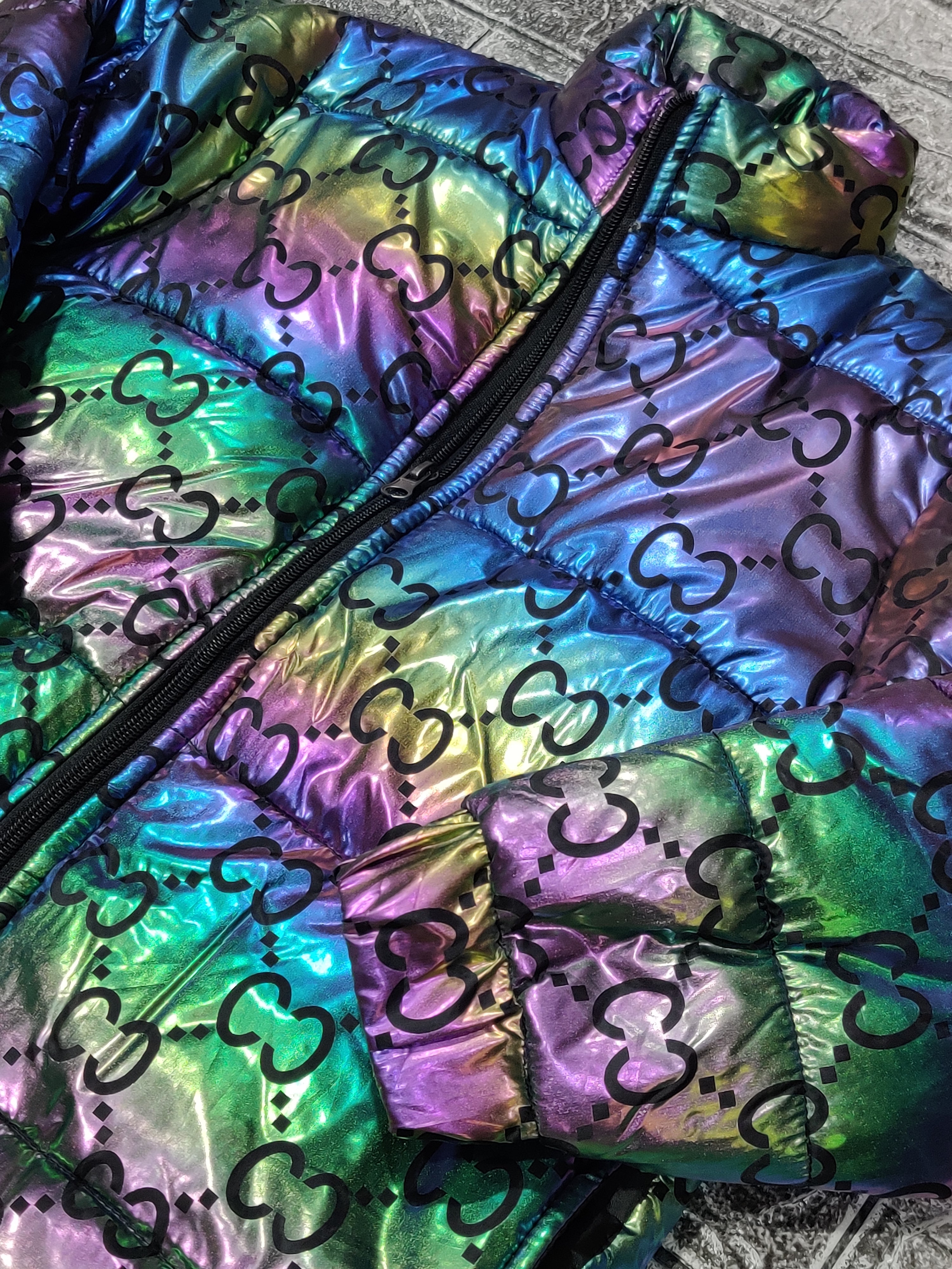 Gap Kids Unisex Puffer Jacket -  Rainbow - Brand Store