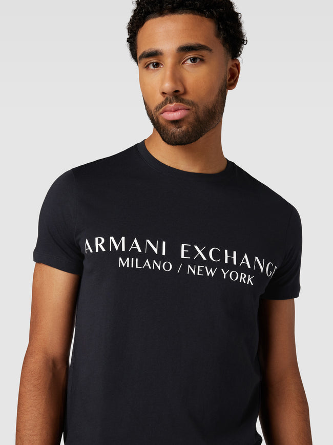 A|X New York Milano Tee - Black - Brand Store