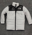TNF Full Sleeves Kids Puffer - White