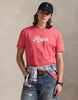 Ralph Printed Cotton Tee - Pink