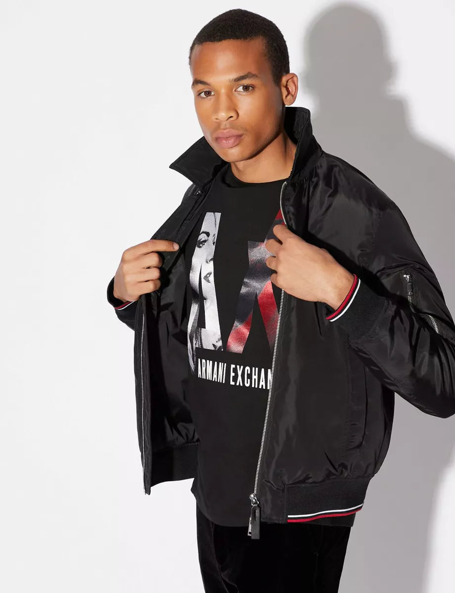 AX Graphic Logo Tee - Black - Brand Store