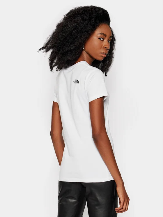 Northface Classic Logo Tee - White - Brand Store