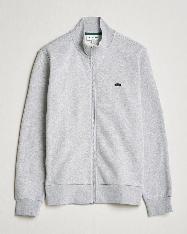 Lacoste Mockneck Full Zipper - Grey - Brand Store
