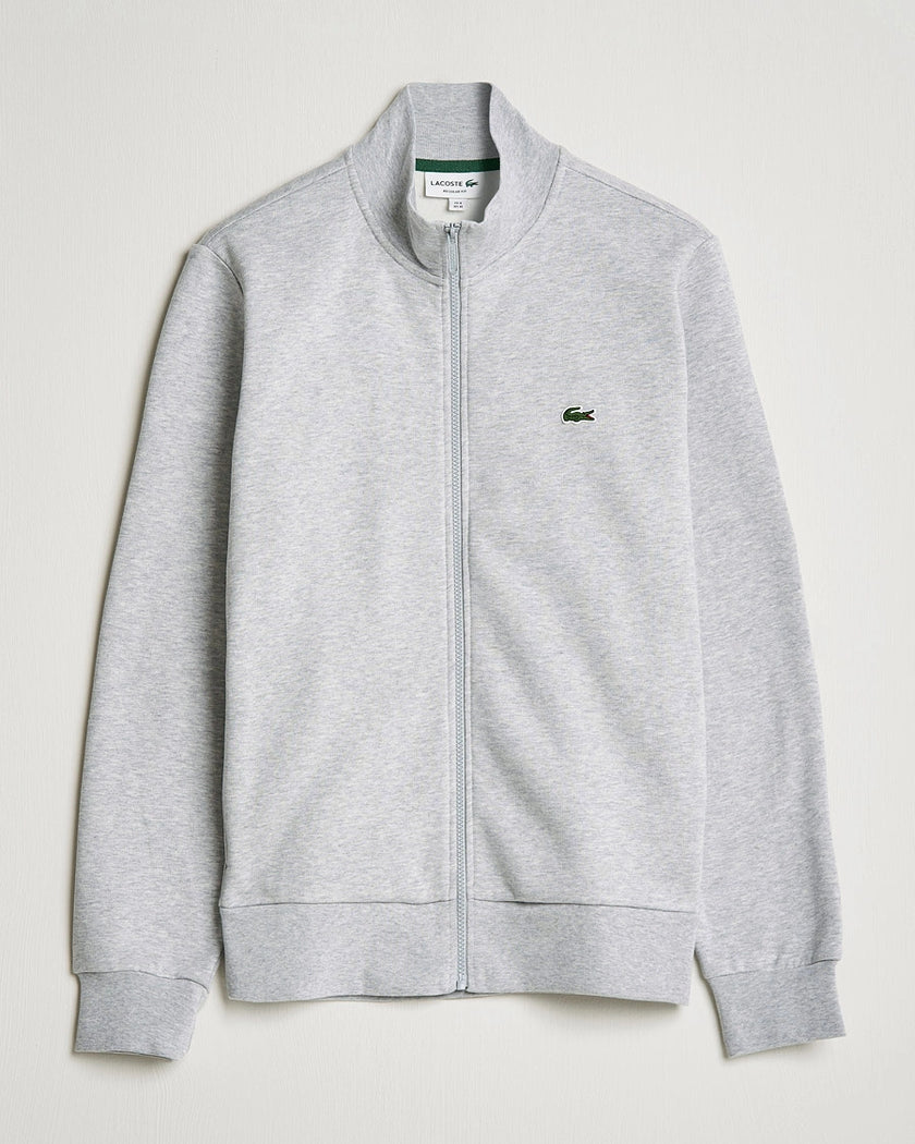 Lacoste Mockneck Full Zipper - Grey - Brand Store