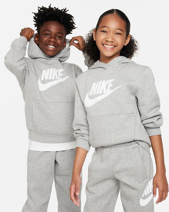 NK Pullover Hoodie Kids Unisex - Grey