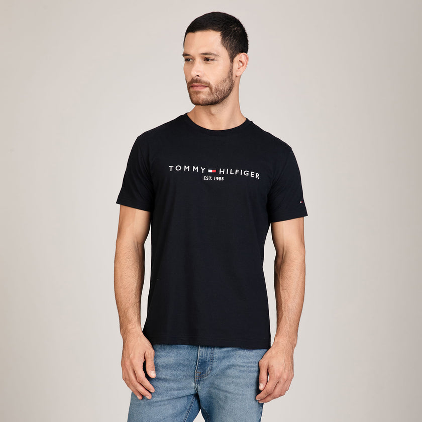 Tommy Est 1985 Tee - White - Brand Store