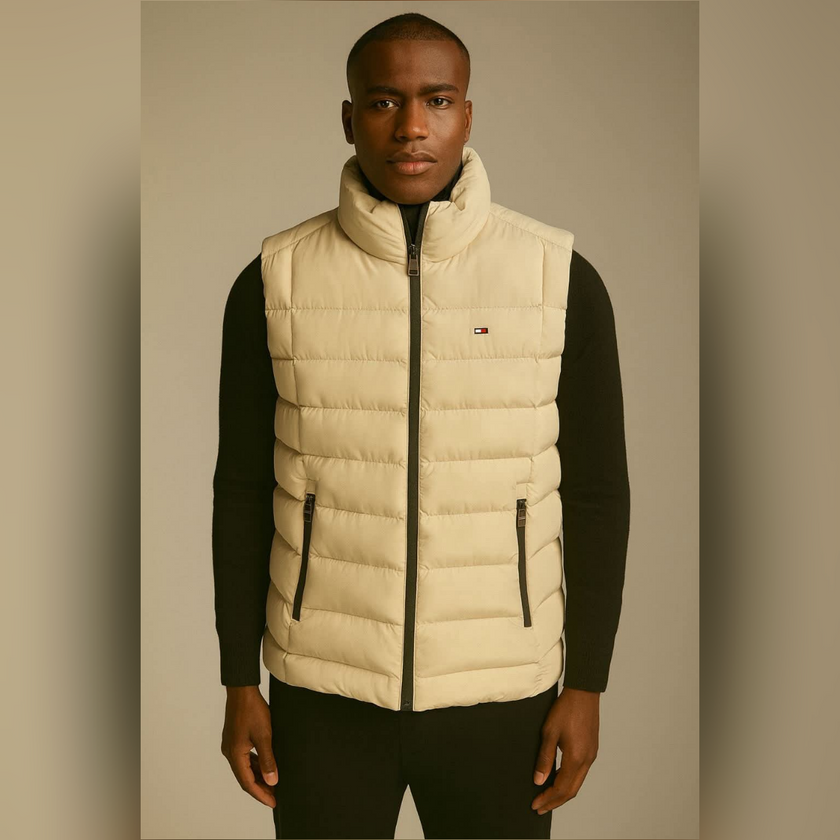 TH Sleeveless Gilet - Beige
