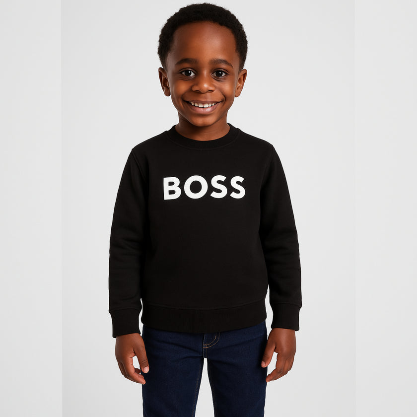 BOSS Sweatshirt Unisex - Black