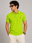 Polo Pique Green Shirt