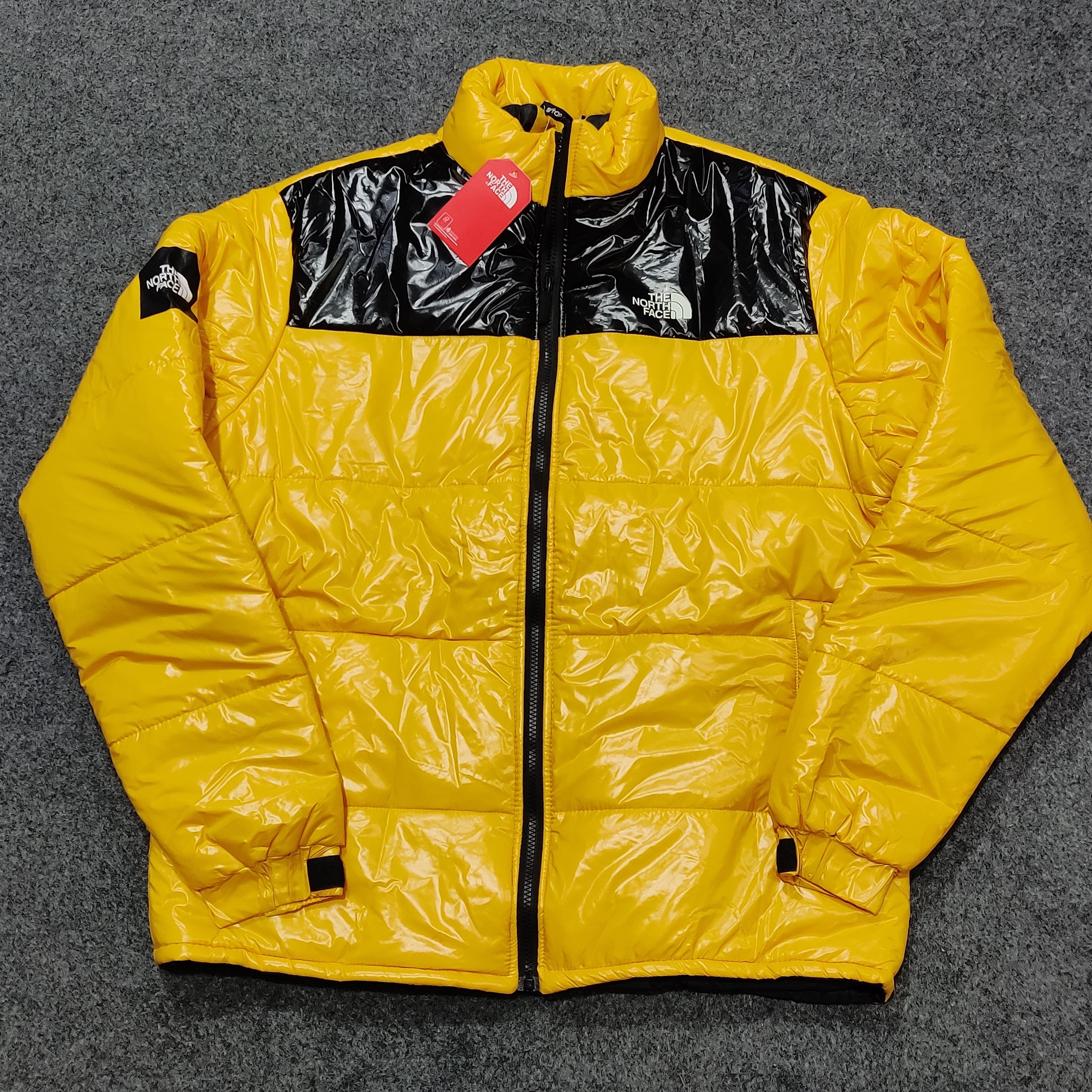 TNF Colourblock Jacket Yellow/Black - Brand Store