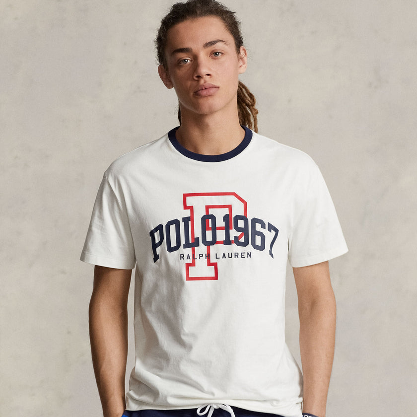 POLO 1967 Logo T Shirt White - Brand Store