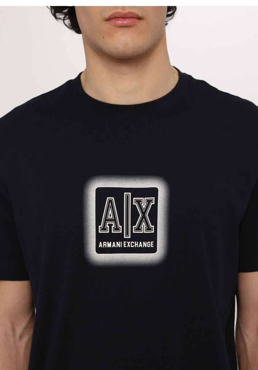 A|X Mid Logo Tee - Black - Brand Store