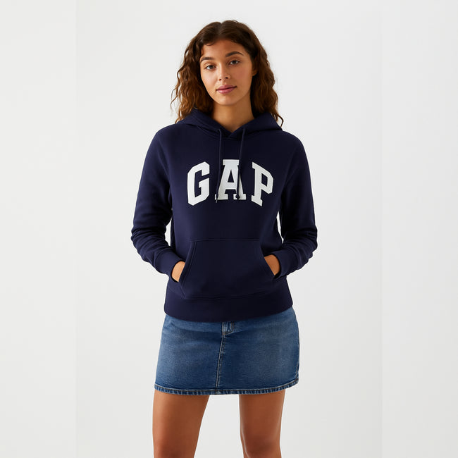G.A.P Pullover Hoodie - Navy Blue