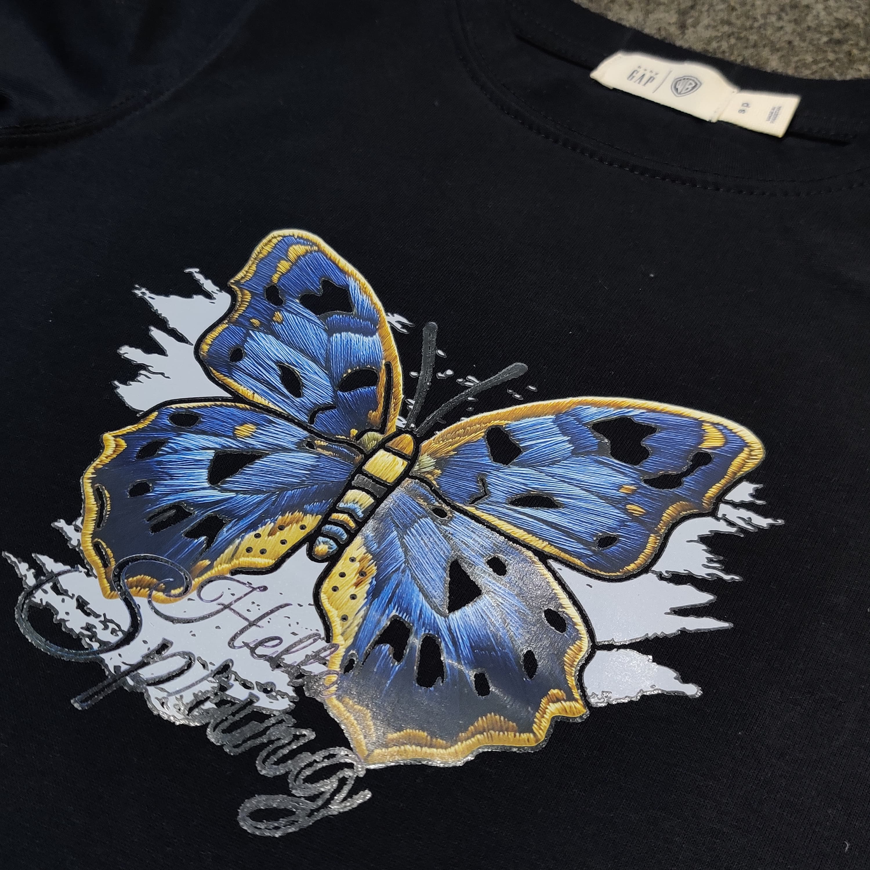 Gap Girls Butterfly Tee - - Brand Store