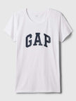 Gap Basic Logo Tee - White - Brand Store