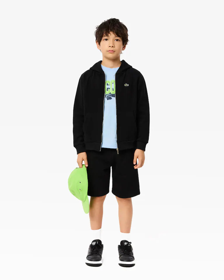 Lcst Logo Zipper Hoodie - Black