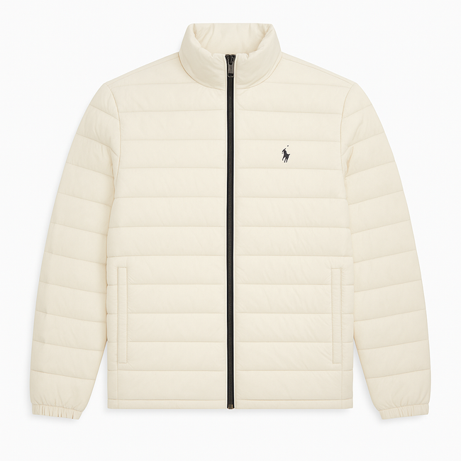 POLO Puffer Jacket - Beige