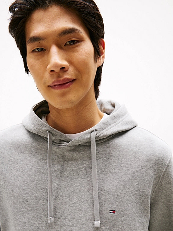 Tommy H Classic Logo Hoodie - Grey - Brand Store