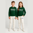 RL POLO Kids Set Unisex - Green/White