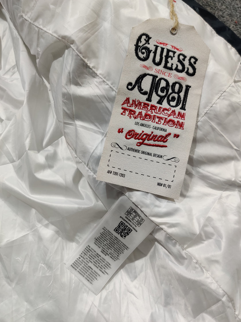 Guess Refletive Jacket - Blue/White