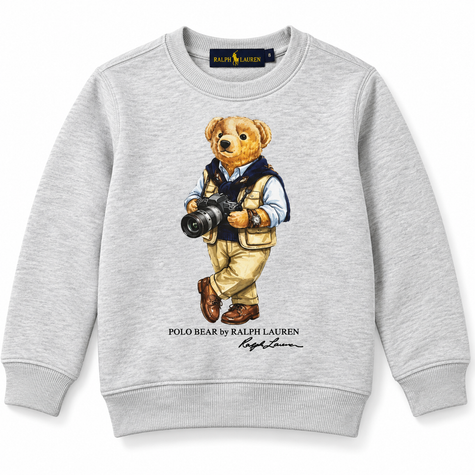 Polo Bear Sweatshirt - Gray