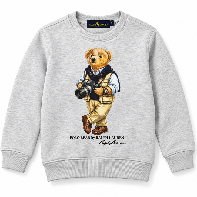 Polo Bear Sweatshirt - Gray