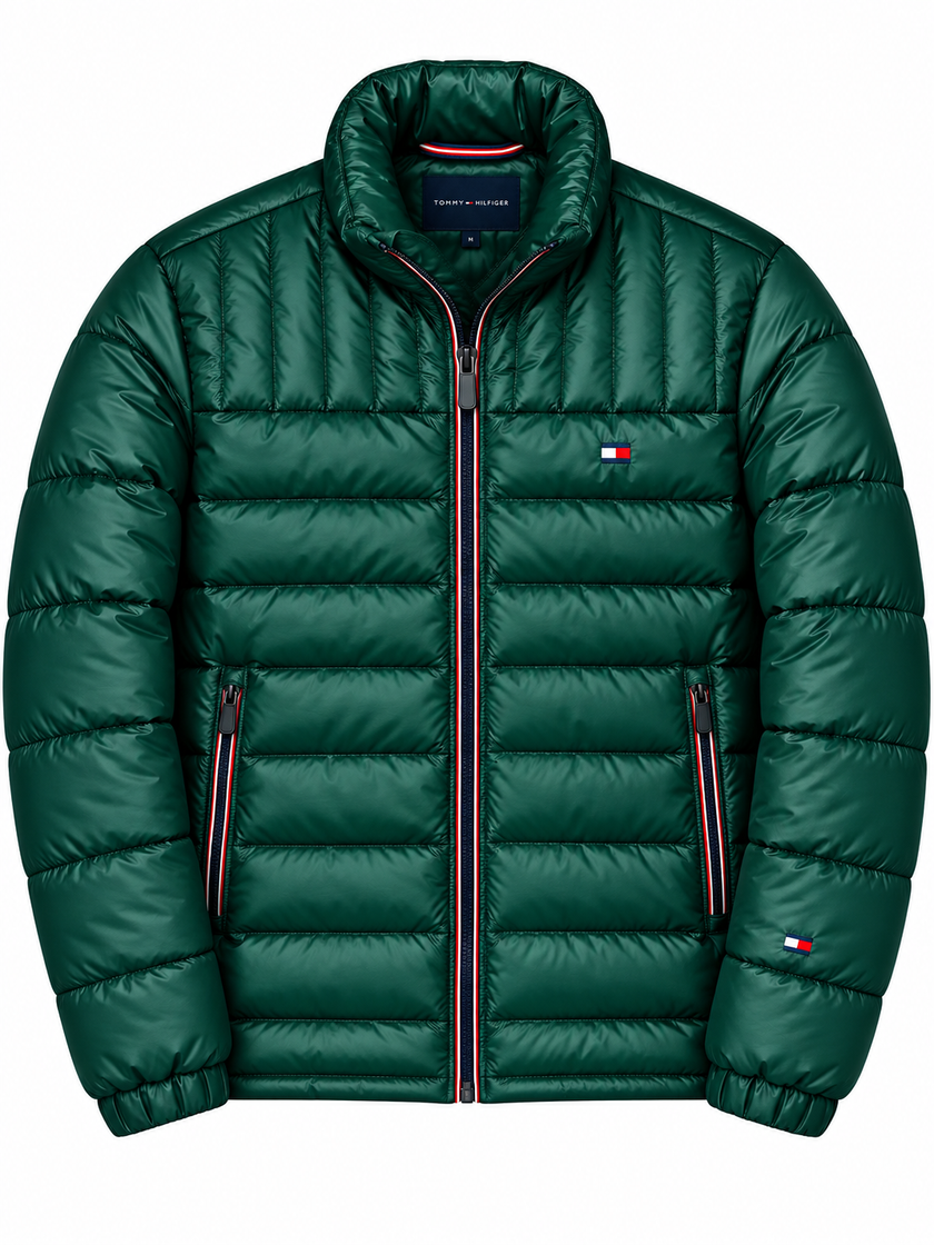 Tommy Puffer Jacket - Green