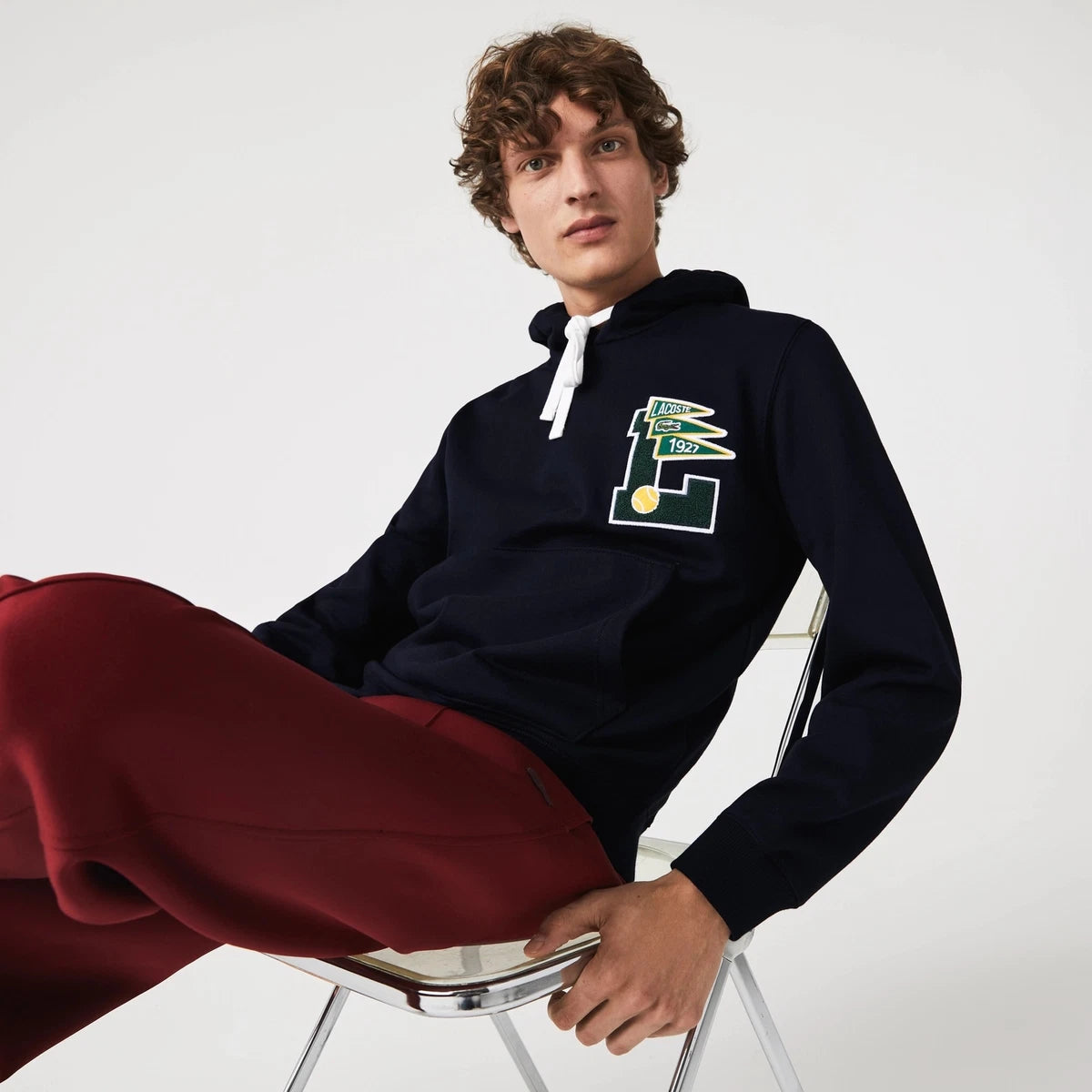 LCST Pennants L Badge Hoodie - Navy - Brand Store